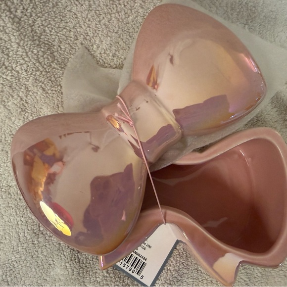 BRAND NEW Girly glossy pink bow trinket box 🎀 - Picture 4 of 4